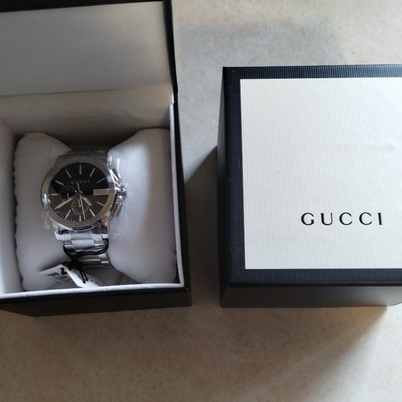 Gucci G-CHRONO WATCH, 44MM YA101204 NO LOW BALL OFFERS! THIS IS PRICED TO SALE! - Picture 11 of 12